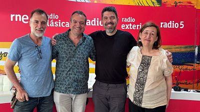 La sala ? Alfonso Mendiguch�a, Alonso Trenado e Itziar Pascual: teatro, libros y comunicaci�n | Escuchar
