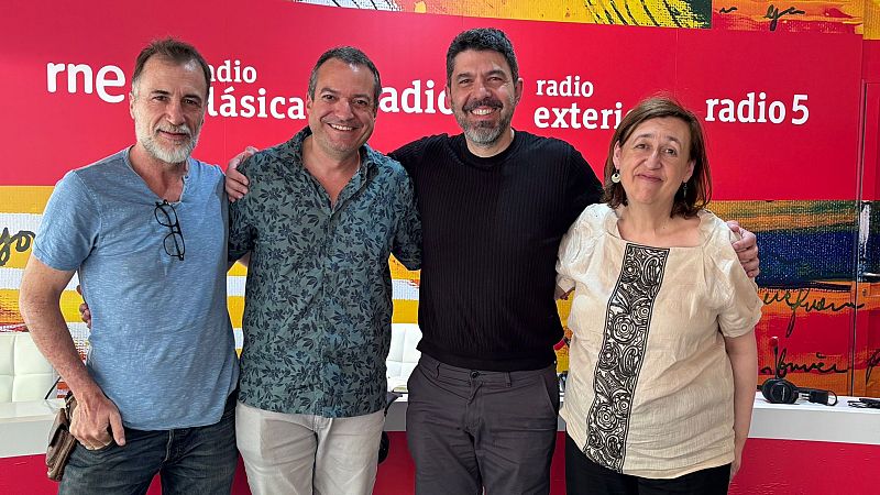 La sala – Alfonso Mendiguchía, Alonso Trenado e Itziar Pascual: teatro, libros y comunicación | Escuchar