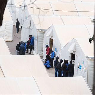 Centro de acogida Las Raíces, última parada del papa