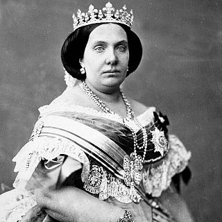 1864:  la reina Isabel II inaugura en Madrid la nueva sede de la Real Casa de la Moneda.