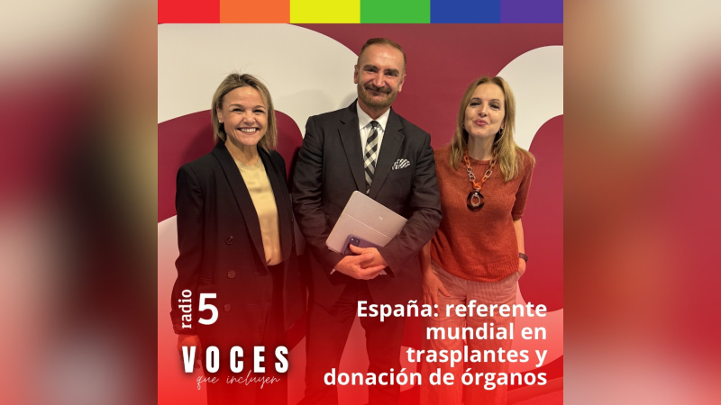 Voces que incluyen - España: referente mundial en trasplantes y donación de órganos - 14/06/26 - Escuchar ahora