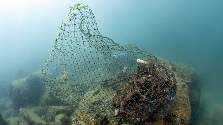 El peligro de las redes 'fantasma' en el Mediterráneo