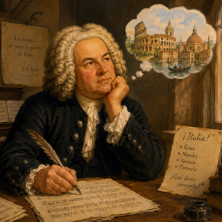 Bach nunca estuvo en Italia