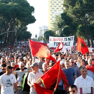 Las protestas en Albania tienen eco en Bruselas