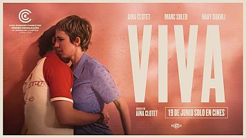 Aina Clotet i Valentina Viso en visiten per presentar "VIVA"