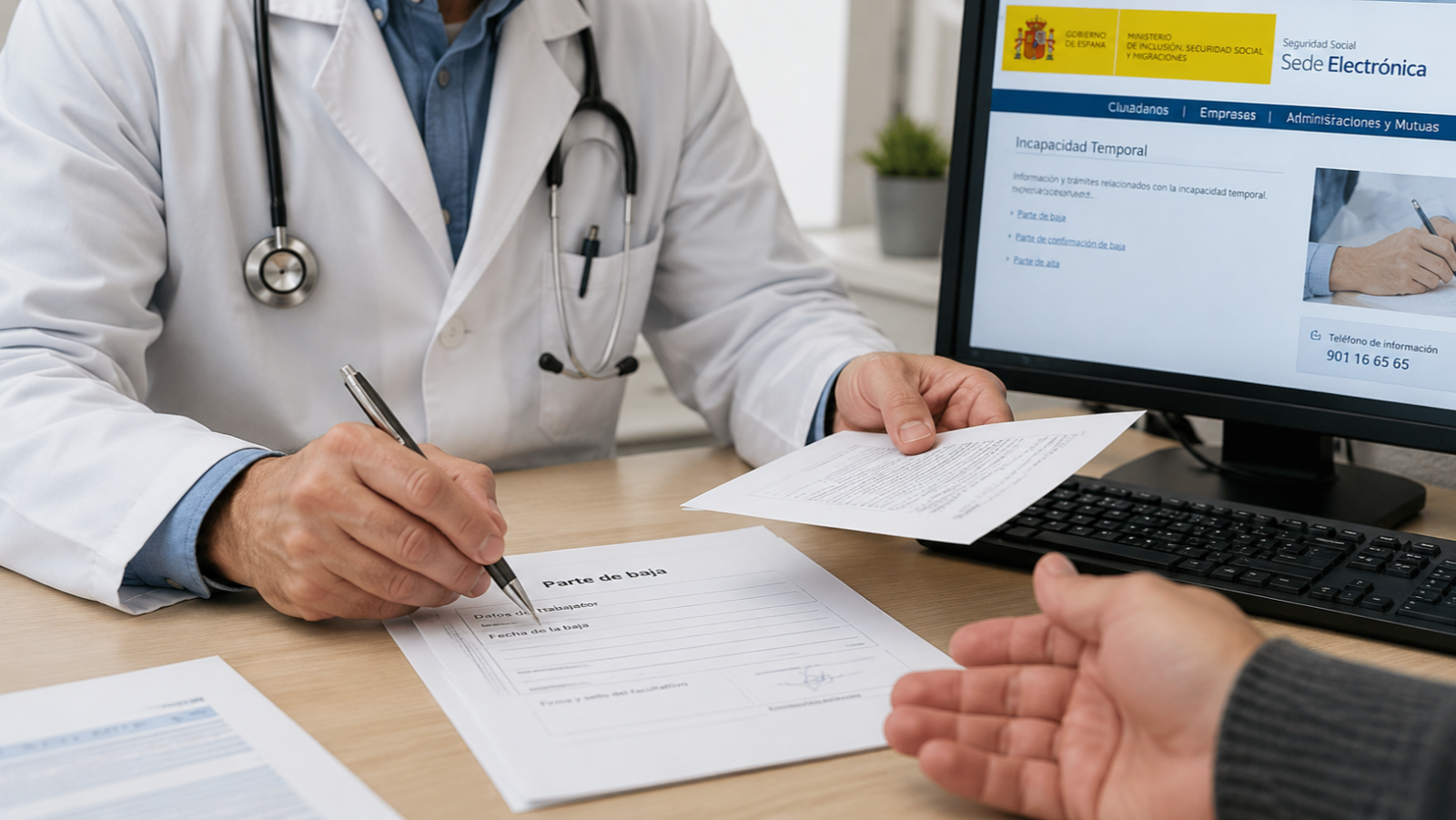 Médicos de atención primaria proponen reformar la "obsoleta" gestión de las bajas laborales - Las mañanas de RNE | Escuchar