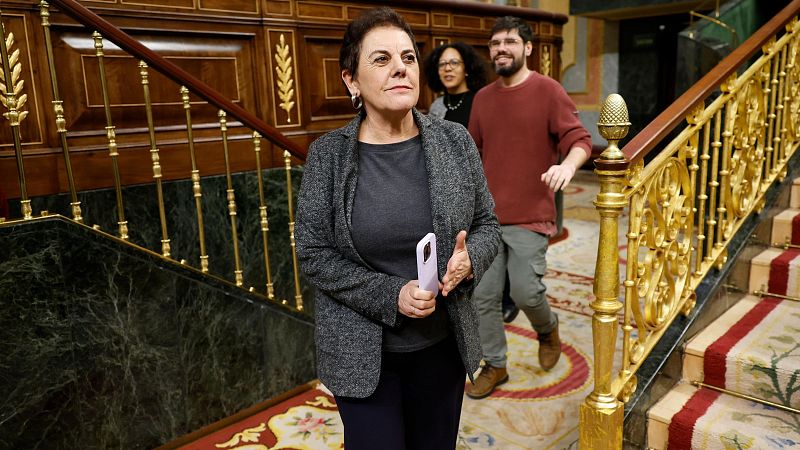 Mertxe Aizpurua, portavoz de EH Bildu en el Congreso