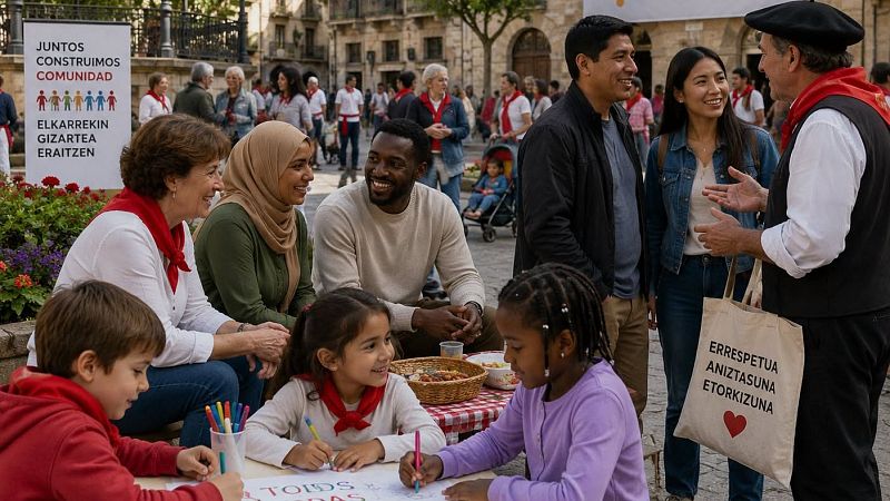 La integración social, objetivo y reto de la sociedad navarra. El Defensor del Pueblo, enfoca las claves - Navarra Informativos | Escuchar