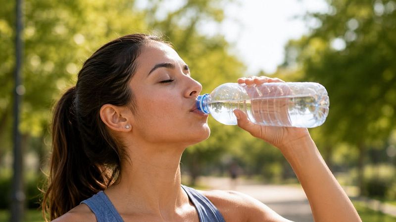 La hidratación, clave para sobrellevar los episodios de calor extremo - Navarra Informativos | Escuchar