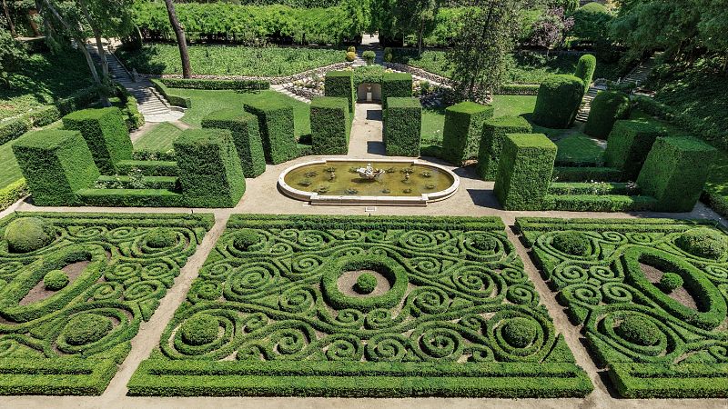 Madrid, visitamos los jardines privados del palacio de Liria