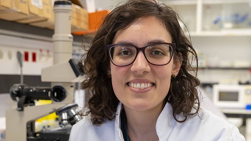 Nerea Zabaleta, investigadora del Cima Universidad de Navarra, ingresa en la Academia Joven de España - Navarra Informativos | Escuchar
