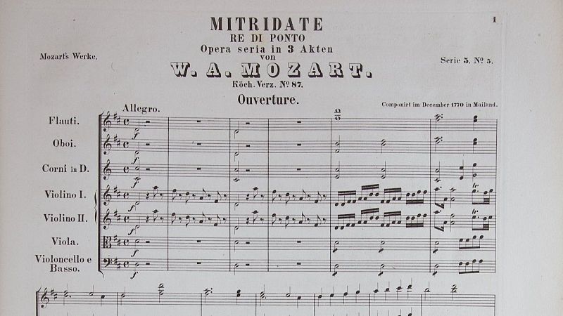 Sinfon�a de la ma�ana - Mitridate, re di Ponto - 25/06/26 - Sinfon�a de la ma�ana | Escuchar