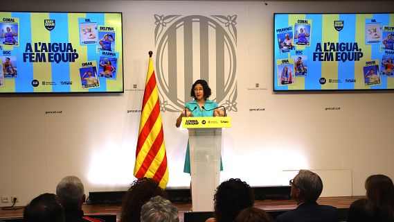 Campanya de seguretat i drons a les platges de Tarragona