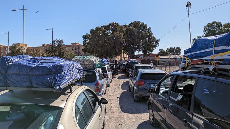 El número de pasajeros y de vehículos aumenta en la tercera semana de la OPE en Melilla | Escuchar