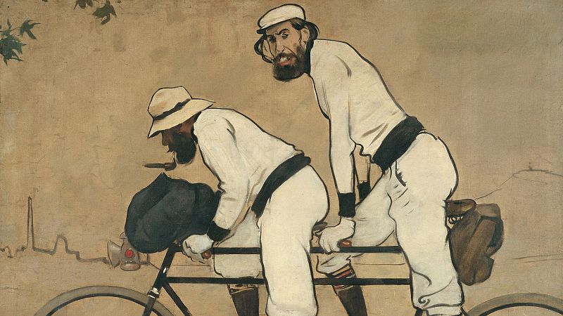 Dami� Amor�s analitza el quadre d'El t�ndem de Ramon Casas - Xavif�rnia | Escoltar