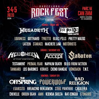 Previa del X Barcelona Rock Fest