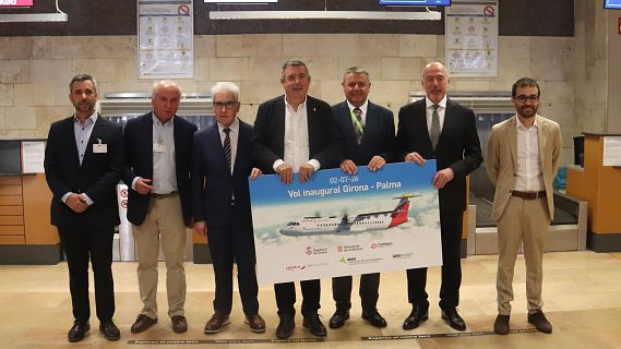 Girona recupera vols amb Palma despr�s d?una d�cada