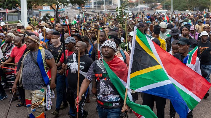 Protestas antinmigrantes en Sudáfrica - África hoy | Escuchar