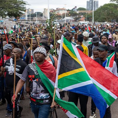 Protestas antinmigrantes en Sudáfrica - África hoy | Escuchar