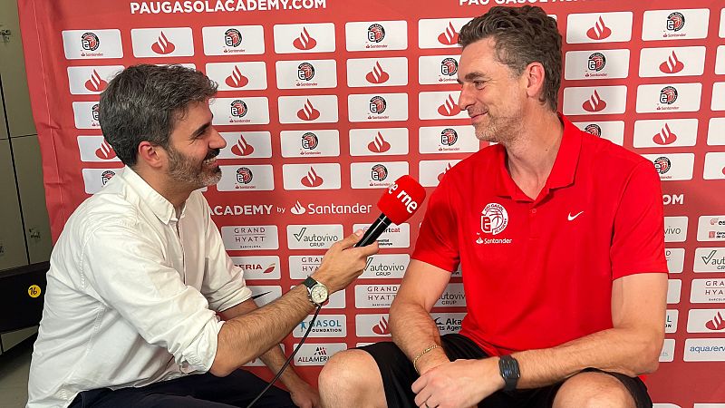 Pau Gasol, en RNE: "Ilusionado y con ganas de hacer equipo con la liga F" | Escuchar