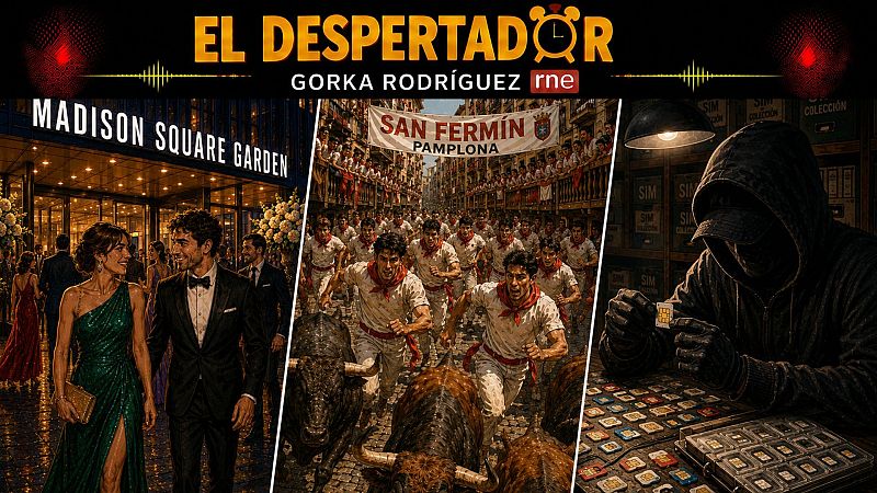 El despertador de RNE - ¡Taylor Swift por fin se casa y empiezan las fiestas de San Fermín! - 06/07/26 - El despertador de RNE | Escuchar