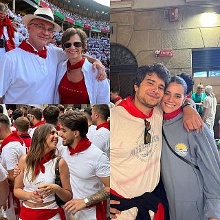 Enamorarse en blanco y rojo: historias de San Fermín