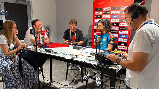 Marc Cucurella: "Si sacamos nuestra mejor versi�n somos un equipo muy dif�cil de batir"