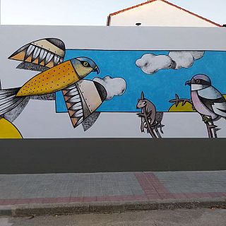 Proyecto Muraves, un ecomuseo al aire libre, en Nava del Rey