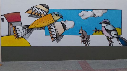 Proyecto Muraves, un ecomuseo al aire libre, en Nava del Rey