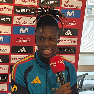 Nico Williams, en RNE: "Estoy llevando el apellido Williams a Hollywood"