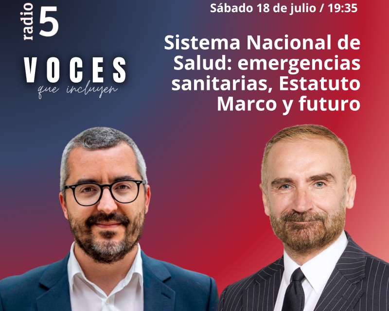 Voces que incluyen - Sistema Nacional de Salud: emergencias sanitarias, Estatuto Marco y futuro - 18/07/26 - Escuchar ahora
