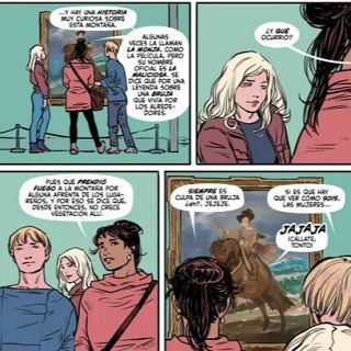 Supergirl y la Maliciosa de Aneke y arte callejero con Nadie