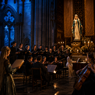 Una víspera mariana imaginaria a través de 1000 años de historia de la música