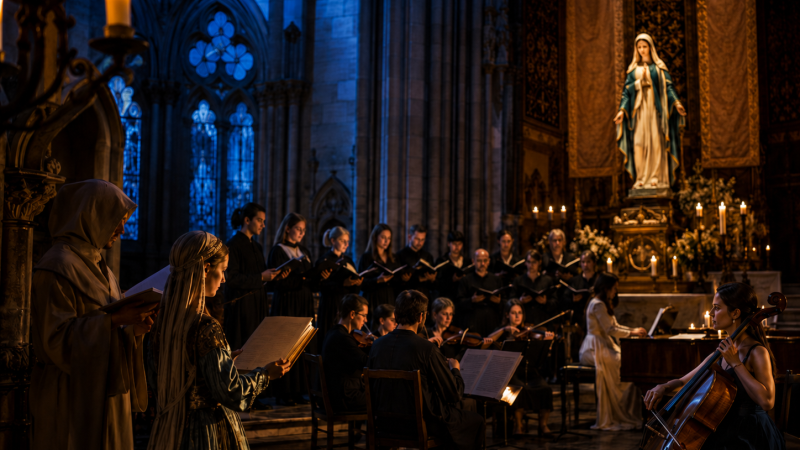 Festivales de verano - Una v�spera mariana imaginaria a trav�s de 1000 a�os de historia de la m�sica - 20/07/26 - Festivales de verano | Escuchar