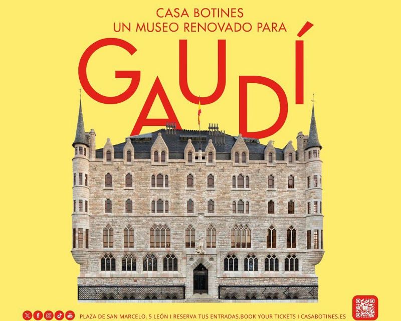 León - Museo Casa Botines renovado - 23/07/26 - Escuchar ahora