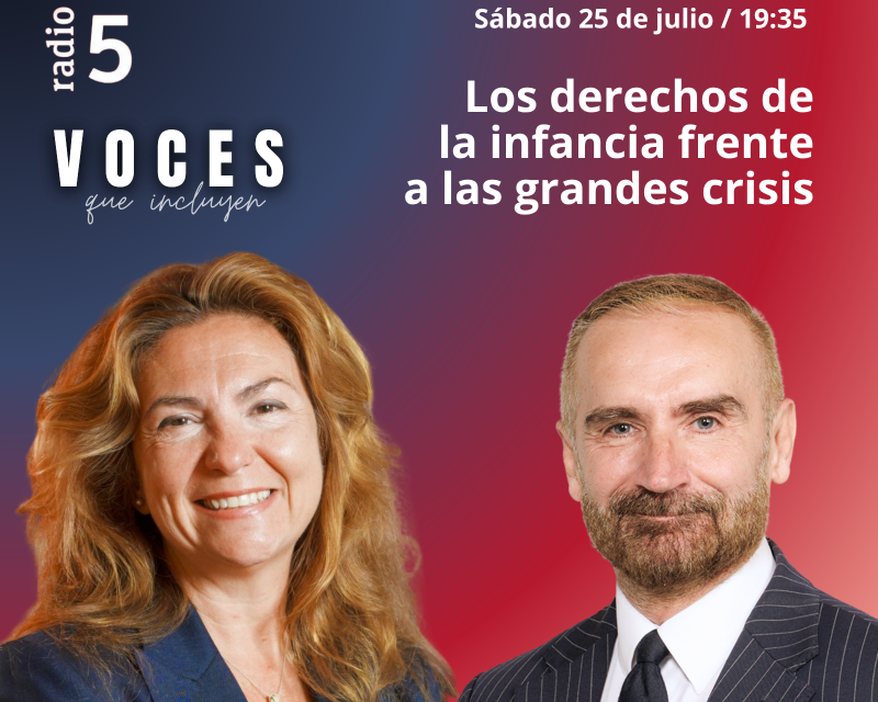 Voces que incluyen - Los derechos de la infancia frente a las grandes crisis - 25/07/26 - Escuchar ahora