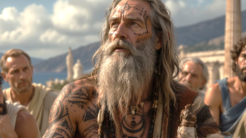 Retorno a Mileto - Epiménides, el chamán tatuado: un curandero, un religioso, un político - Escuchar ahora