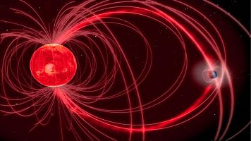 La primera evidencia de un campo magnético en un exoplaneta