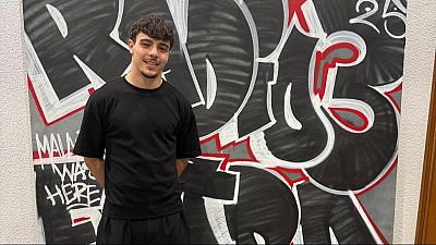 Mario Herreros, campe�n de Espa�a en Gimnasia Trampol�n