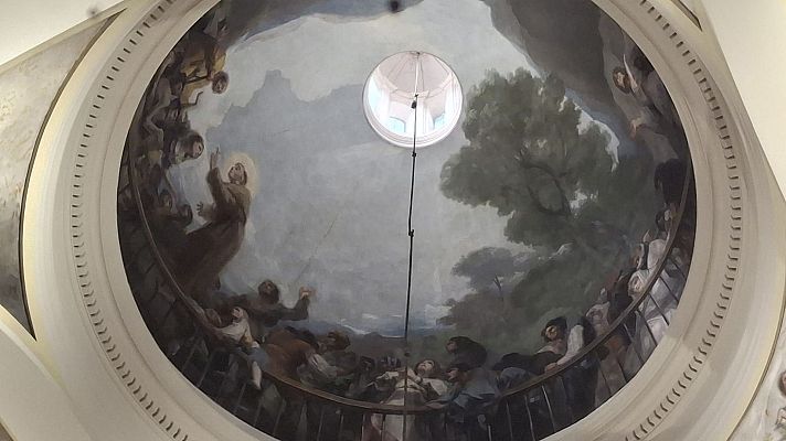 Restaurada la ermita de San Antonio, joya artística de Goya - Cultura con Ñ