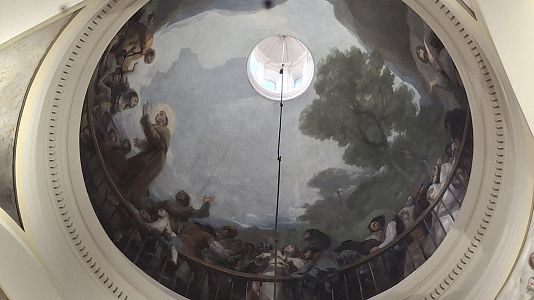 Restaurada la ermita de San Antonio, joya artística de Goya