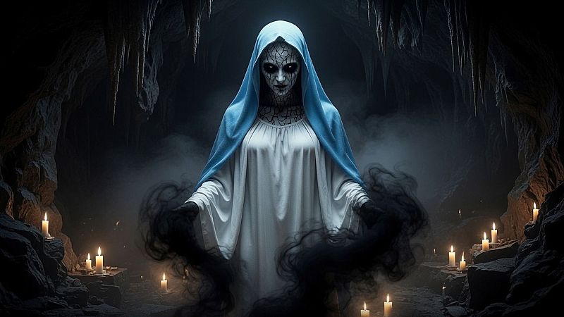El lado oscuro de las apariciones marianas - Terror en blanco | Escuchar