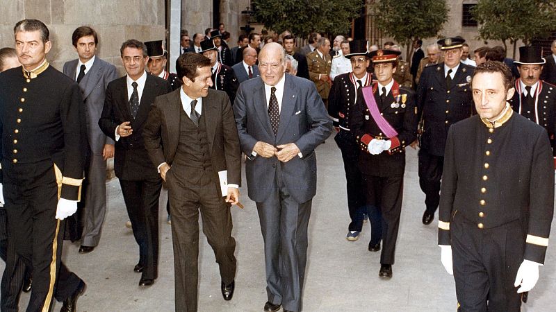 Arxiu R�dio 4 - Acte de presa de possessi� de Josep Tarradellas com a president de la Generalitat de Catalunya | Escoltar