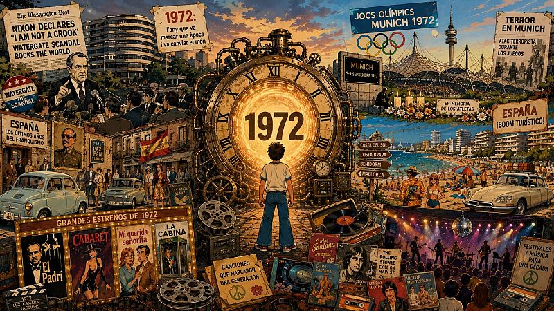 La M�quina del Temps al 1972: del Watergate al terrorisme de Munic - El mat� de R�dio 4 | Escuchar