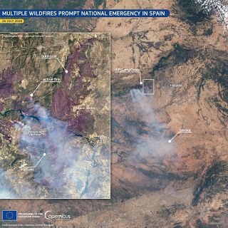 La UE, a riesgo de batir el récord de hectáreas quemadas por los incendios