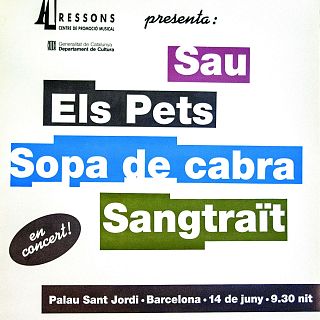 Festival Rock Catal� 1991 - Concert d'Els Pets