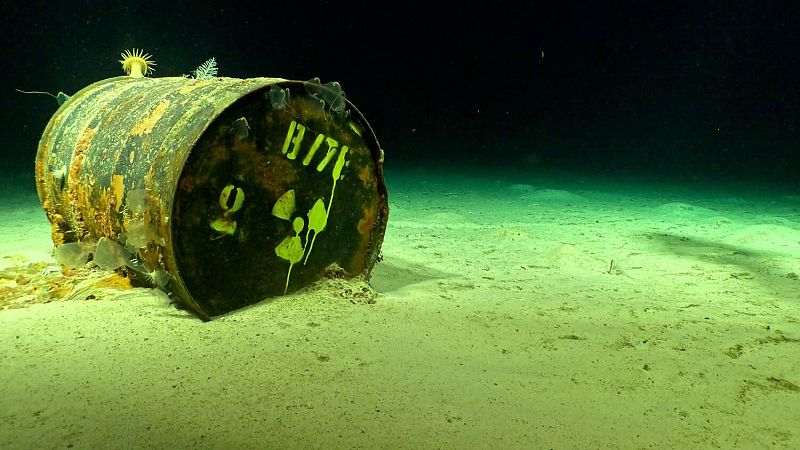 Un 'cementerio nuclear' frente a las costas de Galicia
