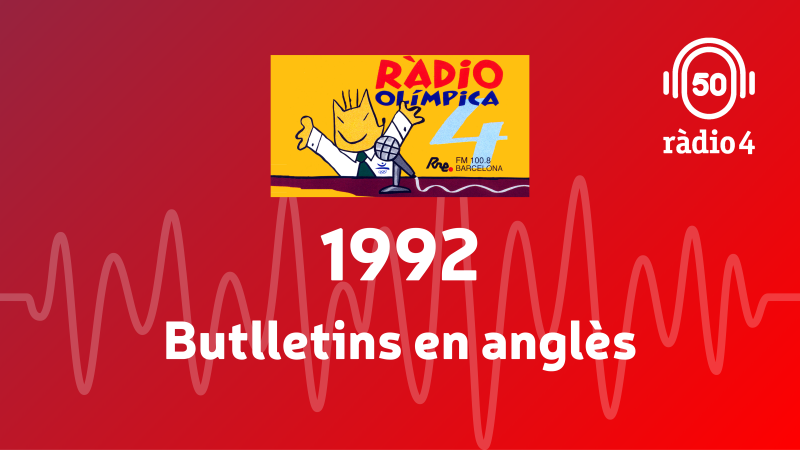 La R�dio Ol�mpica - Butllet� en angl�s - Arxiu R�dio 4 | Listen