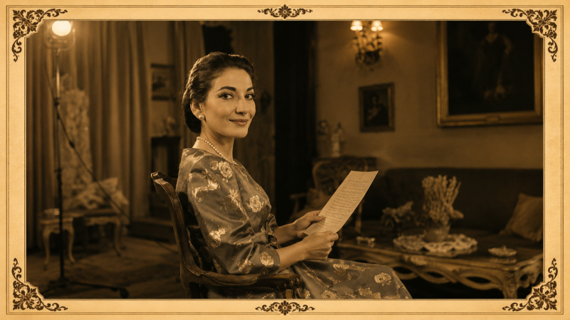 Suya afect�sima - Maria Callas y las confidencias a su maestra - 09/08/26 - Suya afect�sima | Escuchar