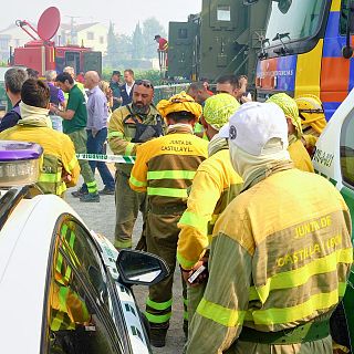 Ávila - Navaluenga, el epicentro del incendio de Burgohondo